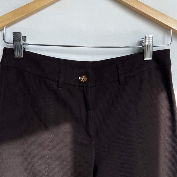 Tory Burch Low Rise Brown Pants - Picture 4 of 5